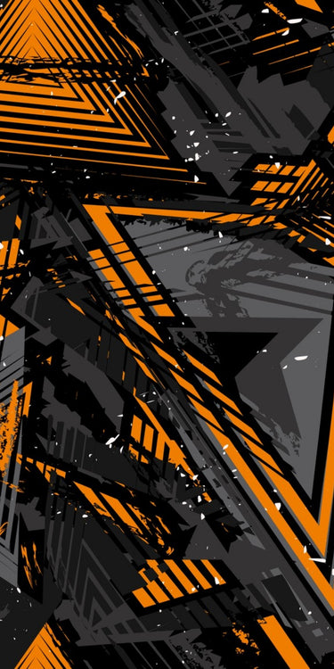 Pioneer DJ CDJ 1000 MK3 Skin Ridge Orange